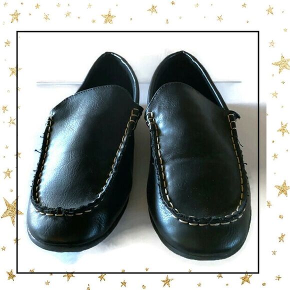 Steve Madden Black BCompton Boys Loafers 7 - Picture 3 of 6